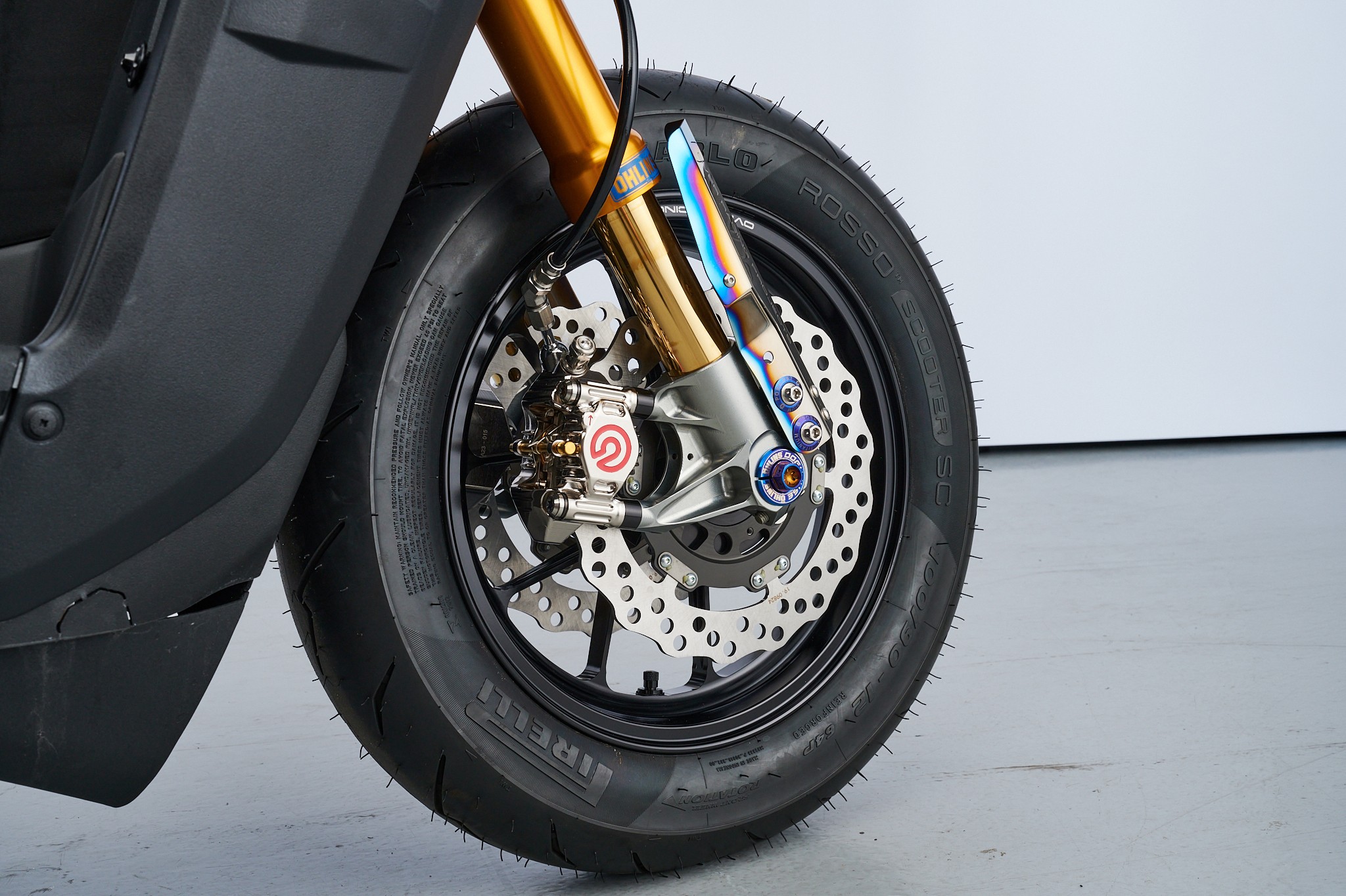 Moto3スペックの足回り